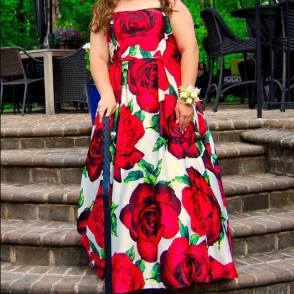 Rose Prom Dress
